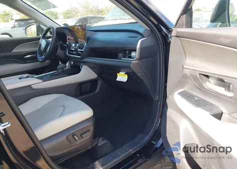 2025 Toyota Grand Highlander Xle z USA, uszkodzony, nr VIN 5TDAAAA56SS030380